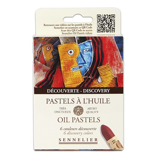 SENNELIER PASTELS À L'HUILE ENTDECKUNGS-SET 6 ÖLPASTELLE