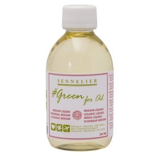 SENNELIER GREEN FOR OIL LIQUID MEDIUM
