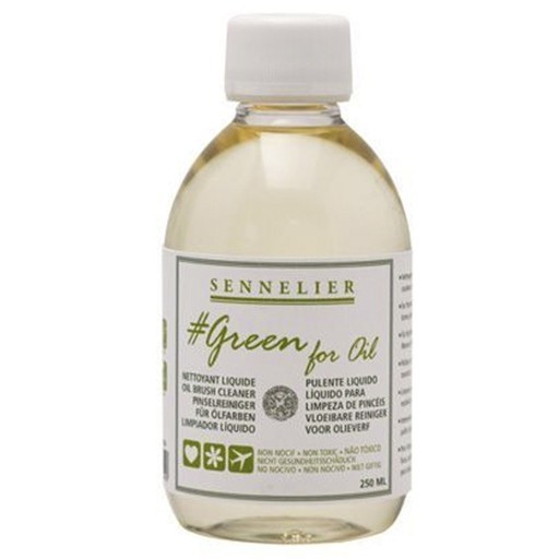 SENNELIER GREEN FOR OIL DETERGENTE PER PITTURA AD OLIO
