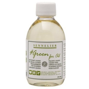 SENNELIER GREEN FOR OIL DETERGENTE PER PITTURA AD OLIO