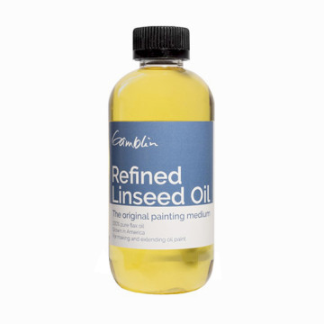 GAMBLIN REFINED LINSEED OIL - OLIO DI LINO RAFFINATO
