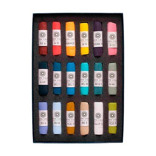 UNISON LOES BOTMAN BIRDS ESSENTIALS - SET 18 PASTELLI MORBIDI