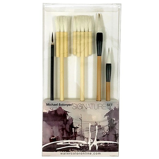MICHAEL SOLOVYEV'S SIGNATURE BRUSH PINSEL SET