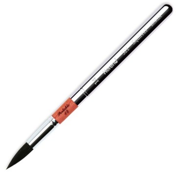 HEREND SQUIRREL PENNELLO TASCABILE TONDO VAIO PETIT GRIS MANICO CORTO SERIE 521