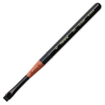 HEREND ERASER PENNELLO TASCABILE FIBRA SINTETICA PIATTO MANICO CORTO SERIE 781