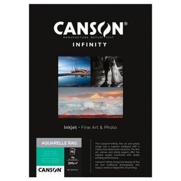CANSON INFINITY ARCHES AQUARELLE RAG 310 G - CARTA PER STAMPA DIGITALE E FOTOGRAFICA