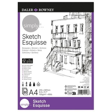 DALER ROWNEY SIMPLY BLOCCO DI SCHIZZO