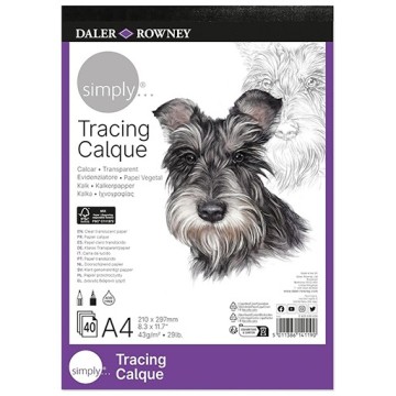 DALER ROWNEY SIMPLY BLOCCO DI CARTA DA LUCIDO