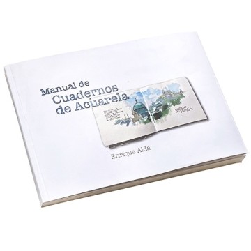 LIBRO (IN SPAGNOLO) - MANUAL DE CUADERNOS DE ACUARELA - ENRIQUE ALDA