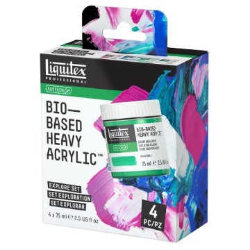 LIQUITEX BIO-BASED HEAVY ACRYLIC SET ESPLORATORE