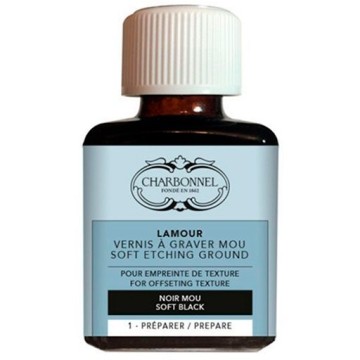CHARBONNEL LAMOUR SOFT BLACK ETCHING GROUND - VERNICE NERA PER INCISIONE