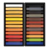 MILAN ART BOX OF 24 SOFT PASTELS PORTRAIT COLOURS