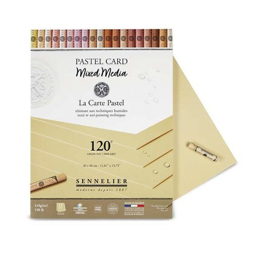SENNELIER PASTEL CARD MIXED MEDIA PAD