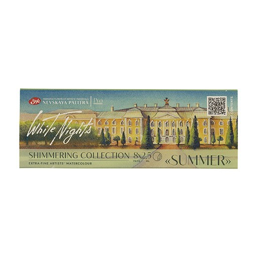 WHITE NIGHTS SHIMMERING WATERCOLOUR SUMMER SET - LIMITED EDITION