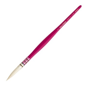 DA VINCI PRETTY PINK EDITION PENNELLO TONDO PER ACQUERELLO SERIE 494