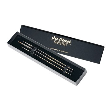 DA VINCI SET 3 PINCEAUX AQUARELLE MAESTRO SÉRIE 5500