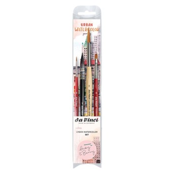 DA VINCI SET URBAN WATERCOLOR JOURNEY MAY AND BERRY SERIE PENNELLI 5601