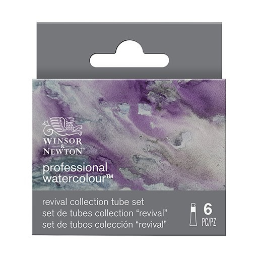 WINSOR & NEWTON ACQUERELLO PROFESSIONAL SET REVIVAL 6 TUBETTI 5 ML