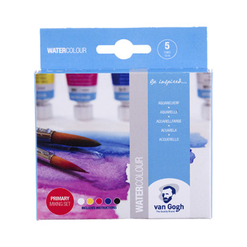 VAN GOGH SCATOLA ACQUERELLI COLORI PRIMARI 5 TUBETTI 10 ML