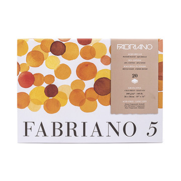 FABRIANO 5 BLOCCO PER ACQUERELLO