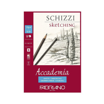 FABRIANO ACCADEMIA BLOCCO PER SCHIZZI 120 G