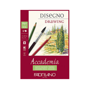 FABRIANO ACCADEMIA BLOCCO PER DISEGNO 200 G