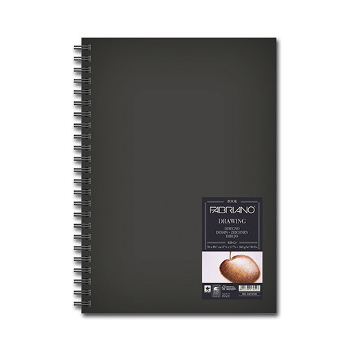 FABRIANO DRAWING BOOK - CARNET DE DESSIN SPIRALÉ 160 G