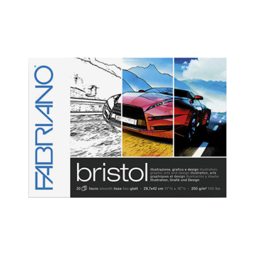 FABRIANO BLOCCO BRISTOL 250 G