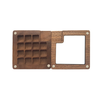 RAW ART MATERIALS TAVOLOZZA PORTATILE IN LEGNO PER ACQUERELLO
