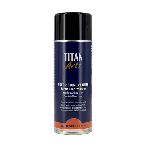 TITAN ARTS BARNIZ PARA CUADROS EN SPRAY