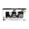 DALER ROWNEY FW ACRYLIC INK SET OF 6 SHIMMERING COLOURS