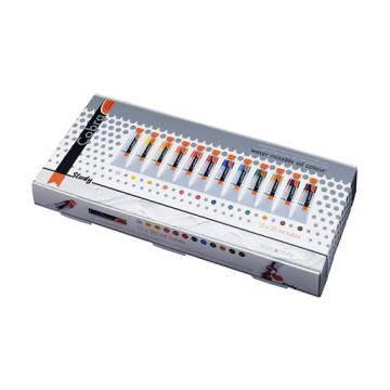 COBRA STUDY WATER BASED OIL PAINT STARTER SET OF 12 X 20 ML TUBES