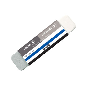 TOMBOW MONO SAND & RUBBER ERASER - GOMMA PER CANCELLARE INCHIOSTRO E MATITA