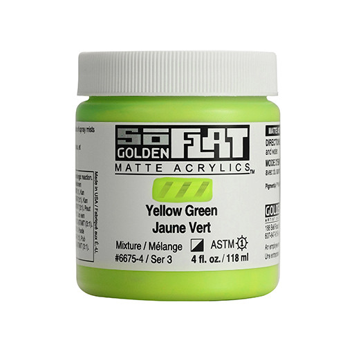 GOLDEN SOFLAT - MATTE ACRYLFARBE