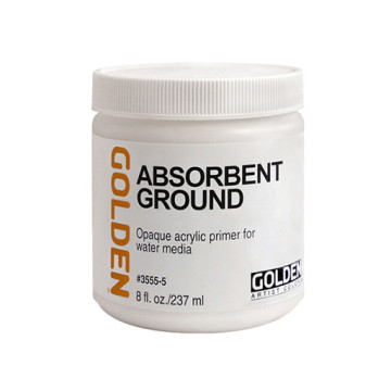 GOLDEN ABSORBENT GROUND - PRIMER ACRILICO ASSORBENTE