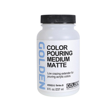 GOLDEN COLOR POURING MEDIUM MATTE - MEDIUM OPACO PER COLATA