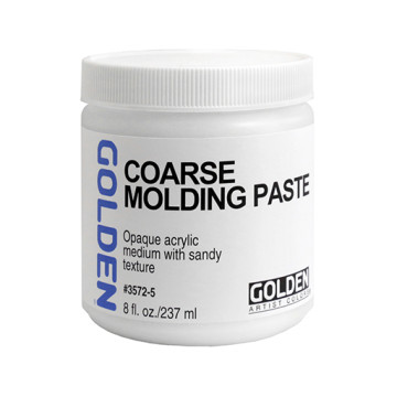 GOLDEN COARSE MOLDING PASTE - GROBE MODELLIERPASTE