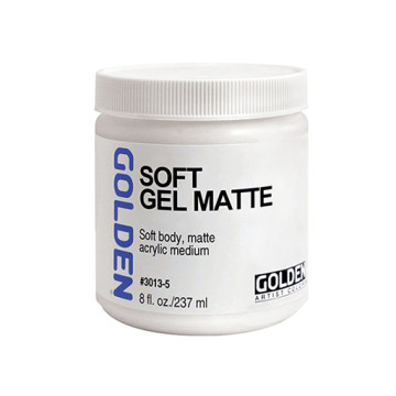 GOLDEN SOFT GEL MATTE - MEDIUM GEL MORBIDO OPACO