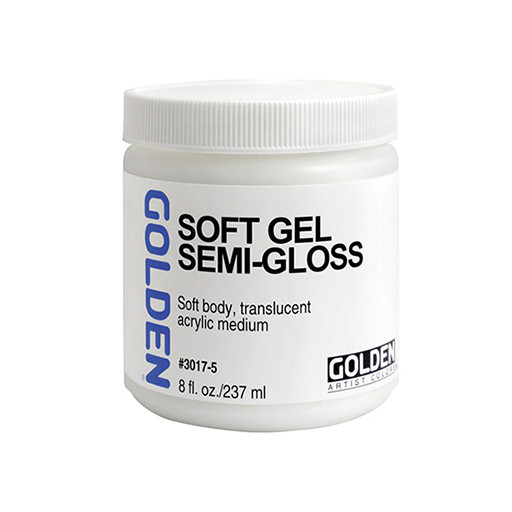 GOLDEN SOFT GEL SEMI GLOSS - MÉDIUM GEL ONCTUEUX SEMI-BRILLANT