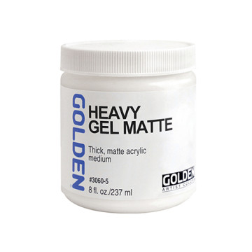 GOLDEN HEAVY GEL MATTE - MEDIUM GEL DENSO OPACO