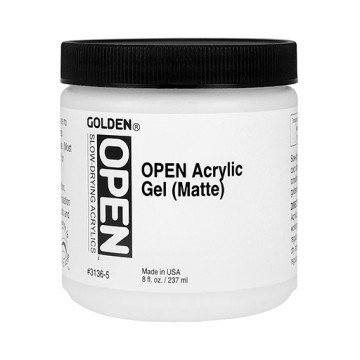 GOLDEN OPEN ACRYLIC GEL MATTE - MEDIUM GEL ACRILICO OPACO