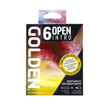 GOLDEN OPEN INTRO - SET INTRODUTTIVO COLORI ACRILICI OPEN