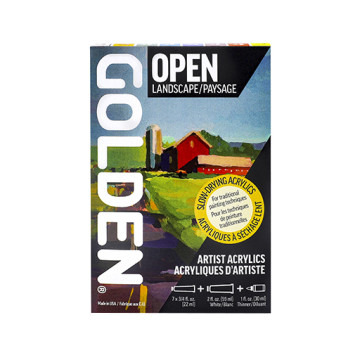 GOLDEN OPEN LANDSCAPE - SET PAESAGGIO COLORI ACRILICI OPEN