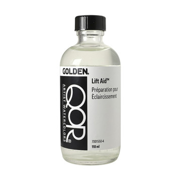 GOLDEN QOR LIFT AID - MEDIUM PER RIMUOVERE I COLORI SECCHI ACQUERELLO 118 ML