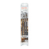 DA VINCI SECRET PLACES SET OF 3 SYNTHETIC BRUSHES SHORT HANDLE SERIES 11747