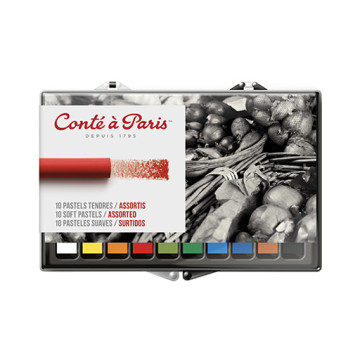 CONTÉ À PARIS SET PASTELLI MORBIDI COLORI ASSORTITI