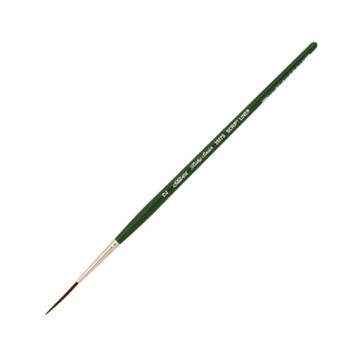 SILVER BRUSH RUBY SATIN SCRIPT LINER PENNELLO MANICO CORTO SERIE 2507S