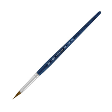 SILVER BRUSH BELLEAQUA TRIANGLE PENNELLO TRIANGOLARE MANICO CORTO SERIE 2715S