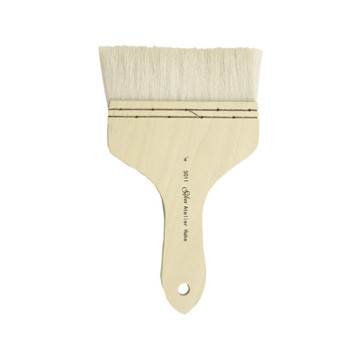 SILVER BRUSH ATELIER HAKE PENNELLESSA PIATTA MANICO CORTO SERIE 5011