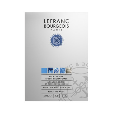 LEFRANC BOURGEOIS BLOCCO MIXED MEDIA A4 300 G